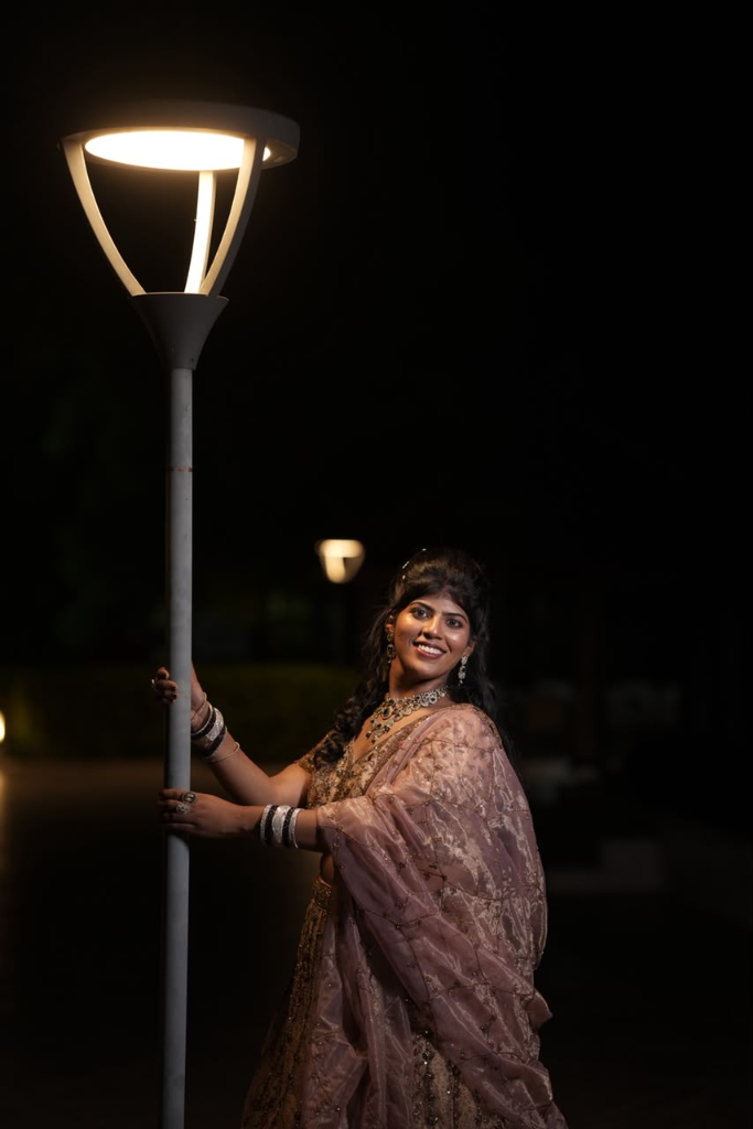 Outdoor Night Reception Lehenga