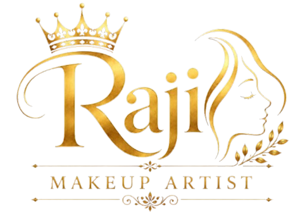 Raji Makeup Artist Official Logo